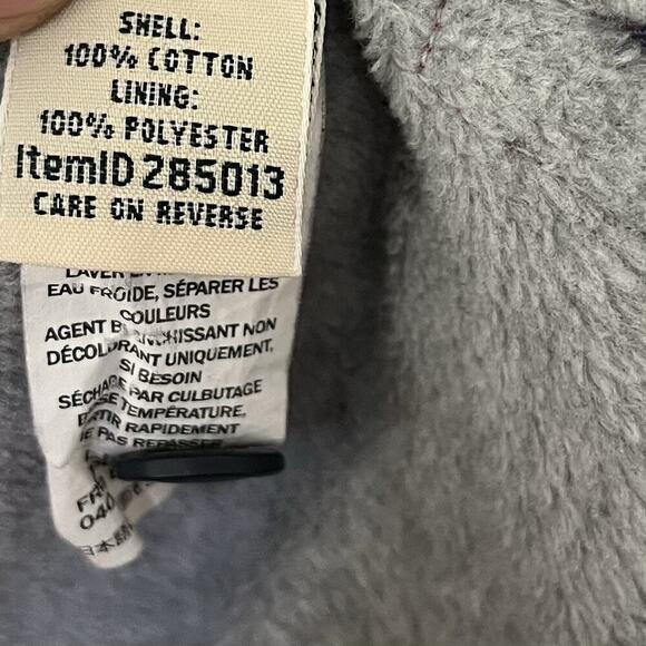 L.L. Bean Fleece Lined Flannel Shirt Jacket Size XL Pink Outdoors Women's - Picture 7 of 8